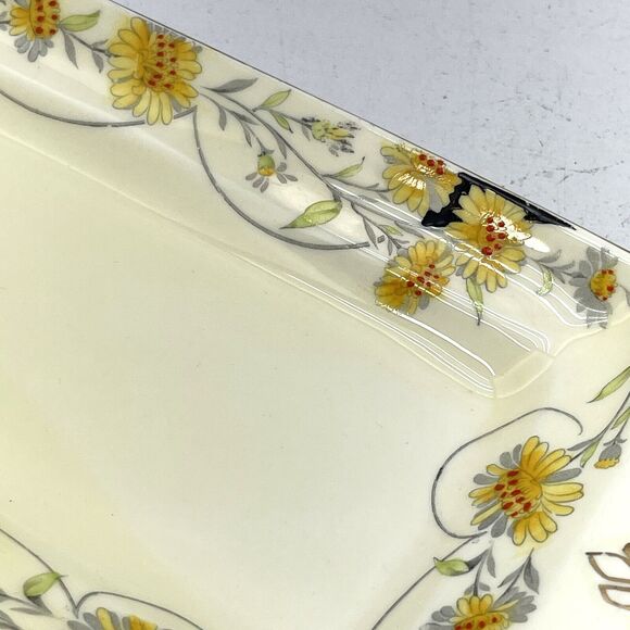 Vintage Paragon Floral Sandwich Cake Dish Serving Tray Fine China England - Picture 10 of 16